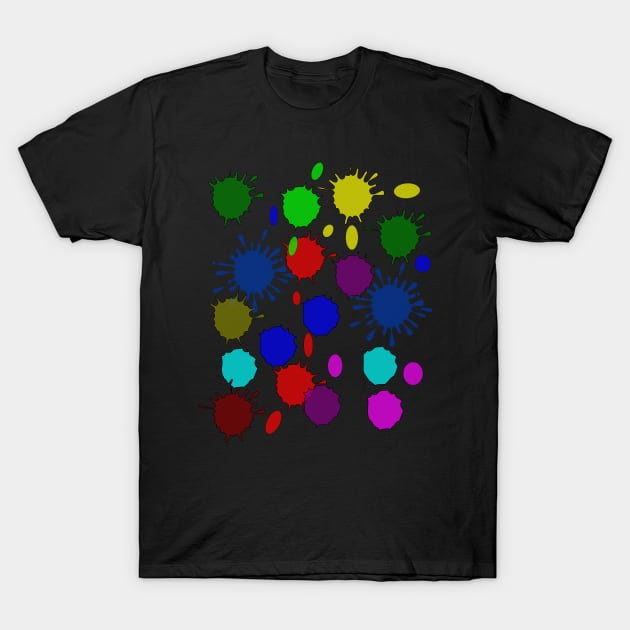 abstract full color T-Shirt by dablohotaka